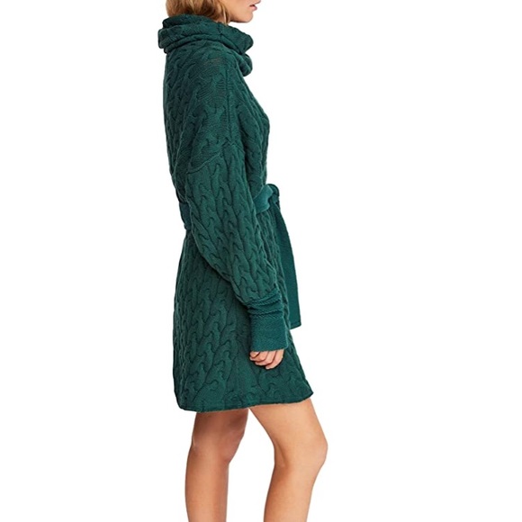 SALE! NEW Free People Cable Knit Sweater Dress - Picture 3 of 8